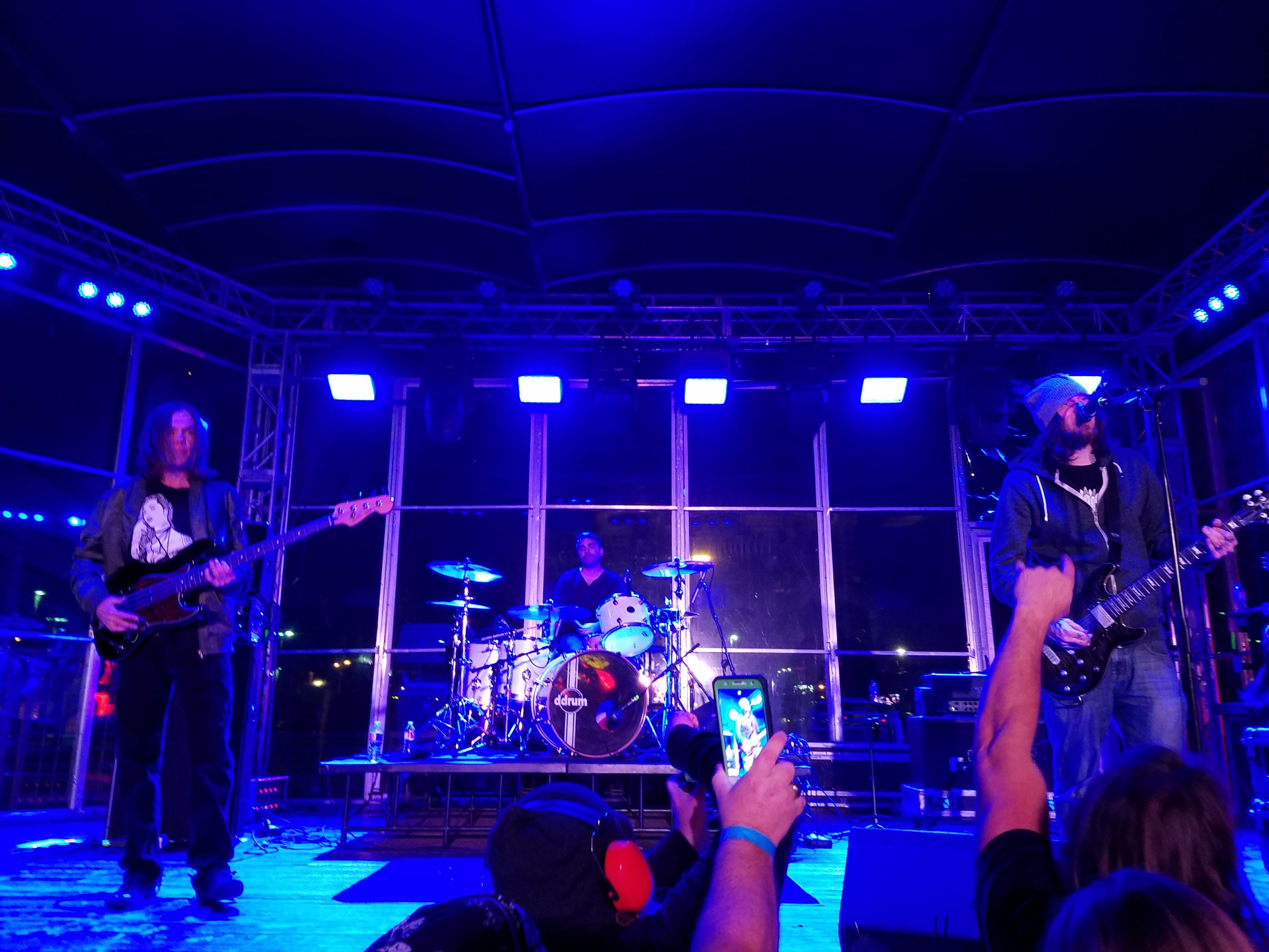Smile Empty Soul — American rock band Smile Empty Soul performing in 2018