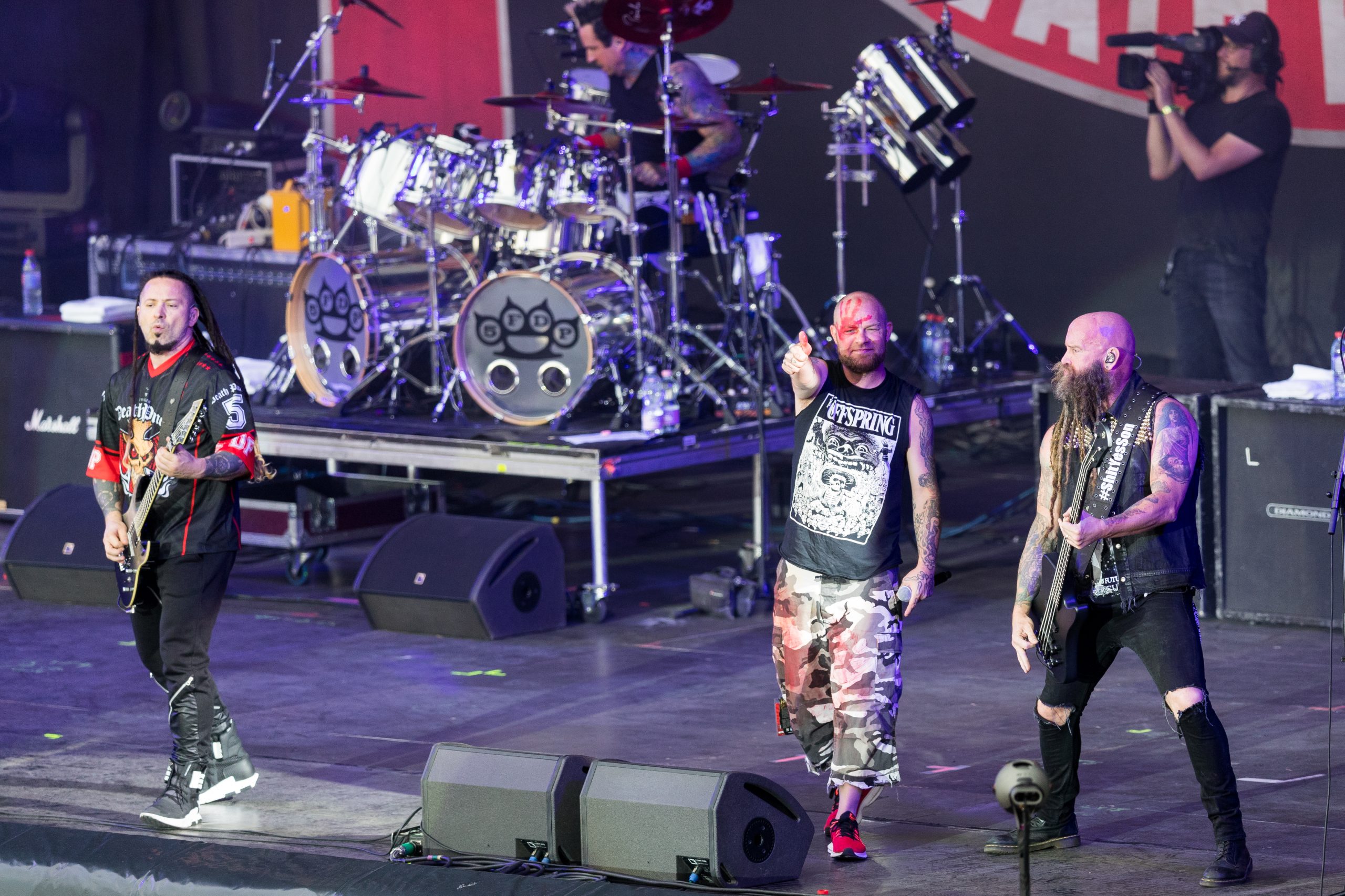 Five Finger Death Punch — Five Finger Death Punch during Rock am Ring at Nürburgring, Nürnburg, Rheinland Pfalz, Germany on 2017-06-02, Photo: Sven Mandel