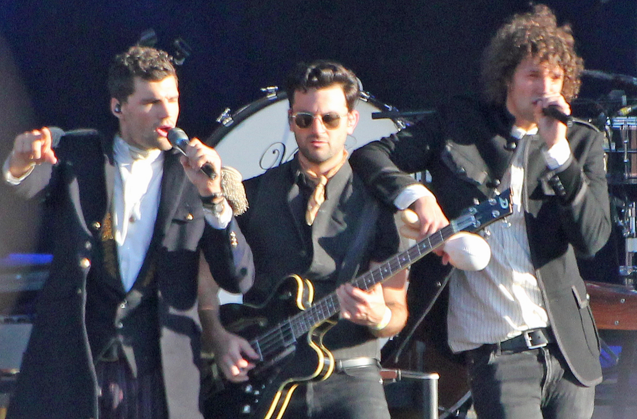for KING + COUNTRY — For KING AND COUNTRY performing at Big Church Day Out (South) at Wiston House, West Sussex, UK in May 2018.