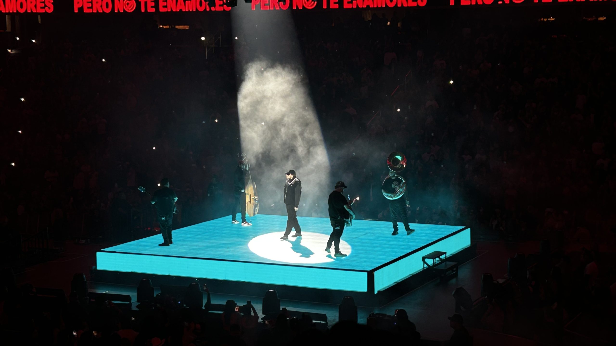 Fuerza Regida — Fuerza Regida performing at the Capital One Arena on October 19, 2024.