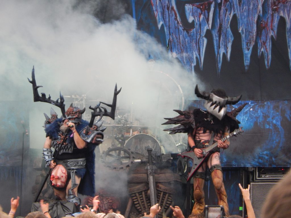 GWAR — Gwar performing live at Riot Fest (2014).