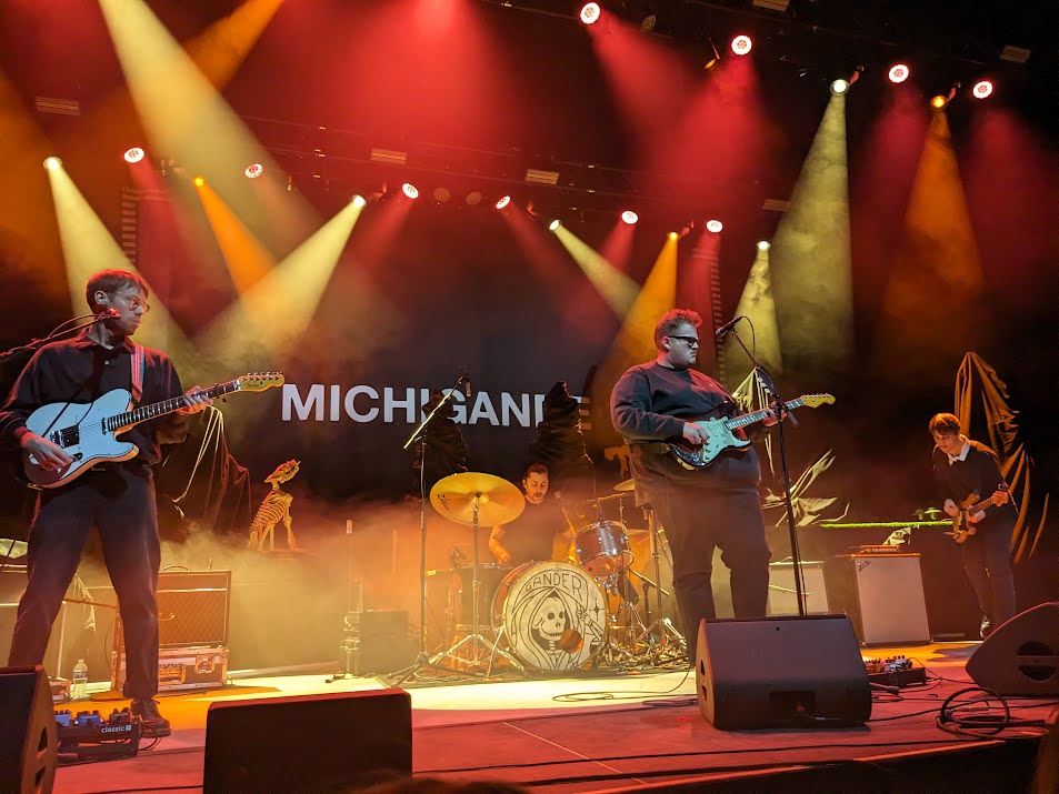Michigander — Michigander (band) performing live at the Uptown Theater (Minneapolis) on Saturday, December 9, 2023. They opened for Andrew McMahon in the Wilderness.
