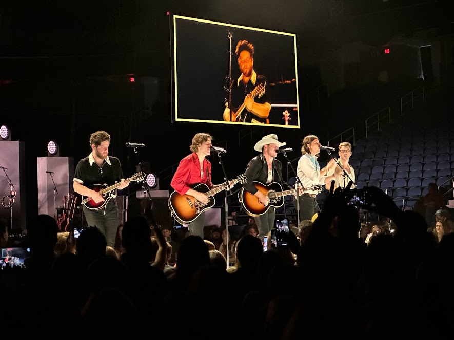NEEDTOBREATHE — NEEDTOBREATHE performing at the Greensboro Coliseum Complex on November 17, 2023.