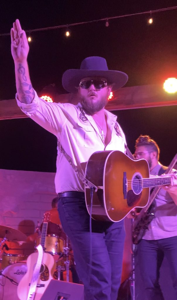 Paul Cauthen — Paul Cauthen concert in California.