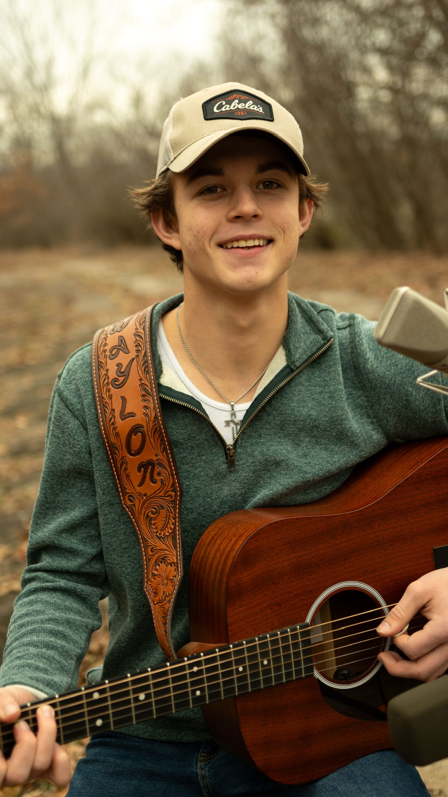 Waylon Wyatt — Waylon Wyatt holding a guitar